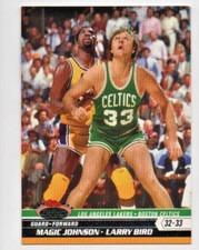 2007-08 Topps Stadium Club Promo Card Larry Bird - Magic Johnson A-1096