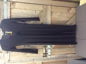 NEW JAUNE & ROUGE(PARIS) SHEER NET LONG TIE FRONT COVER UP/KIMONO SMALL 6/8/10 - Picture 1 of 12