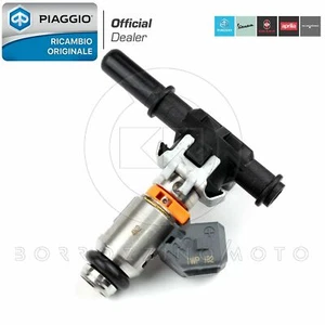 INIETTORE COMPLETO DI RACCORDO ORIGINALE PIAGGIO BEVERLY TOURER 300 2009-2010 - Imagen 1 de 4