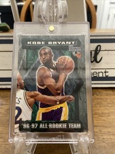 1997 Score Board Basketball Rookies Kobe Bryant #83 All Rookie Team Lakers HOF