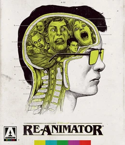Re-Animator 1985 Region Free Blu-ray Like New Arrow US Reversible Cover - Picture 1 of 2