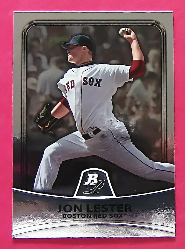 JON LESTER, 2010 BOWMAN PLATINUM #95, RED SOX - Image 1 of 2