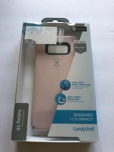 Speck Candyshell Galaxy S8 Samsung Phone Case Pink River Blue Dual Layer - Picture 1 of 3