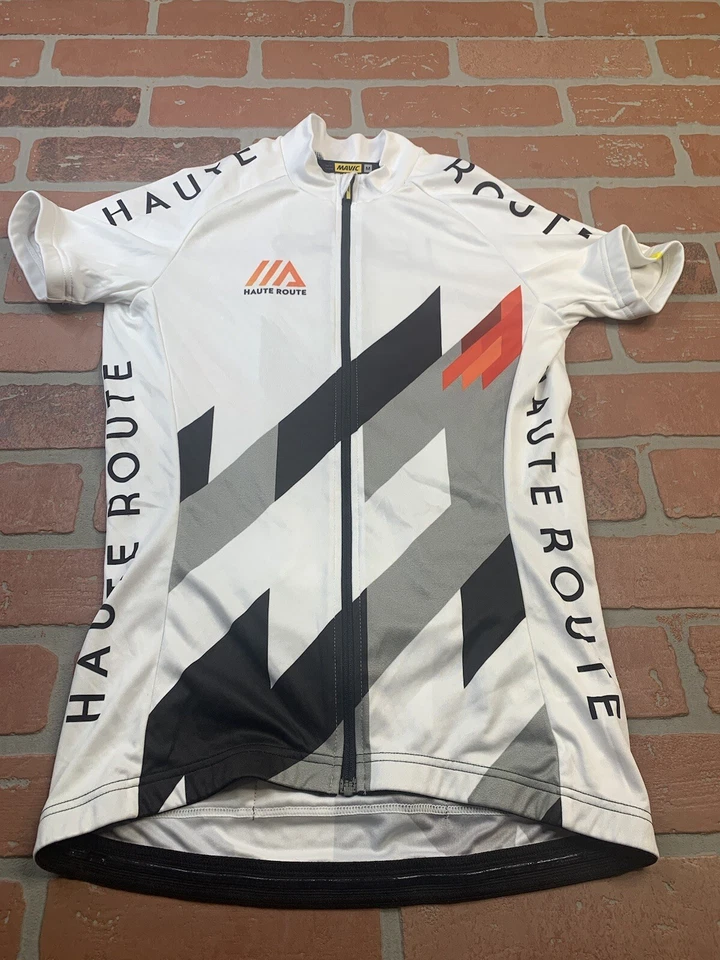 Рубашка Mavic Взрослая Мужская Средняя Велоспорт Дорожный Велоспорт Лидер Джерси Высокий Маршрут - Изображение 1 из 4