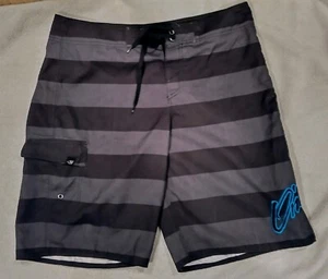 Pantalones Cortos O'Neill Para Hombre Estilo Rayas Cordón Natación Playa Tabla de Surf Talla 36 - Imagen 1 de 5