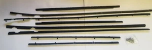 Fits 62 Chrysler 300 H Convertible Window Sweeps Fuzzies Whiskers Felts - Picture 1 of 1