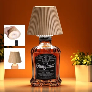 WILIT Wireless Bottle Lamp Shades for Table Lamps, 3 Level Brightness Touch Lamp - Picture 1 of 9