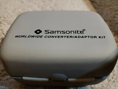 Samsonite 1600 vatios, kit convertidor/adaptador extranjero de voltaje mundial Foto 1 de 2