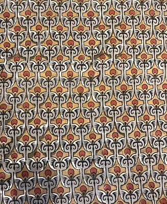 Indian Hand Block Print Cotton Fabric by the Yard, Sewing, Dressmaking, Handmade - Image 1 of 4