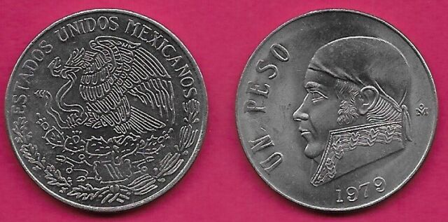 1 Peso 1979 Mexican Coins (1905-Now) for sale | eBay