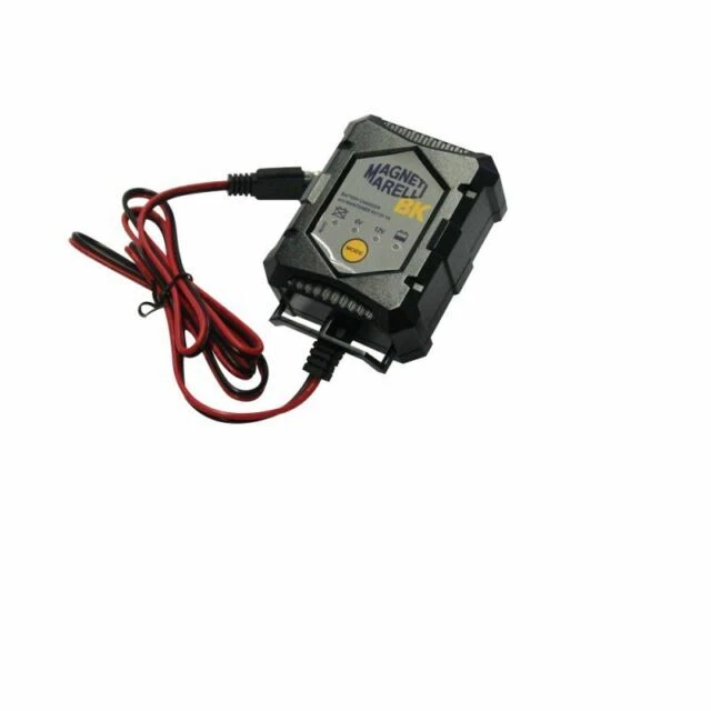 Magneti Marelli CH1M 6V/12V Caricabatterie e Mantenitore Automatico