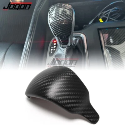 Pegatina de cabezal de palanca de cambios de carbono mate para Ram 1500 TRX todoterreno 2020 2021-2025 Foto 1 de 4