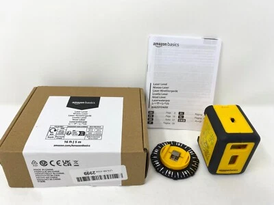 Amazon Basics 360 Degree Rotating Laser Class II Level 16-Foot, Yellow/Black - Image 1 of 4