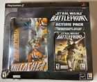 Star Wars Battlefront Limited Edition Action Pack (PS2 PlayStation 2) New Sealed