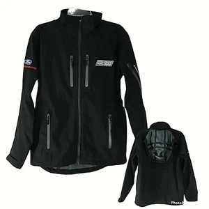 Stormtech H2X Jacket S NEW Mens Black Hooded Zip Rain Wind Ford Nascar Racing - Picture 1 of 12