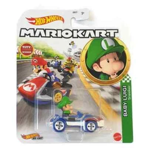 Hot Wheels Mario Kart Baby Luigi Sneeker Brand New & Sealed - Picture 1 of 1