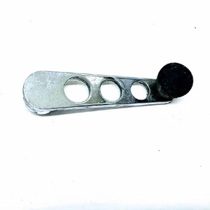 MG Midget Chrome Rally Style Window Crank Window Handle Wooden Knob OEM Used - Picture 1 of 8