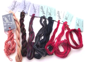 Lot Embroidery Floss Multi-color Assortment WILDFLOWER S WATERCOLOURS WATERLILY - Picture 1 of 5