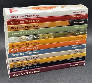 Give Us This Day Magazine 2022 Complete Year Lot Catholic Liturgical Press Books - Picture 1 of 5
