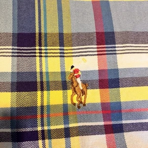 Camisa Polo Ralph Lauren Para Hombres a Rayas XXL Manga Corta 2XL - 100% Algodón - Imagen 1 de 10