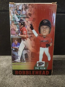 Fresno Grizzlies Single A Zac Veen #1 Prospect Colorado Rockies BobbleHead - Picture 1 of 5