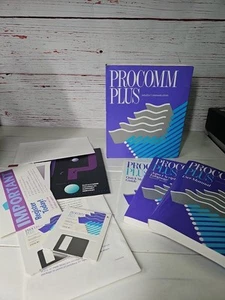 Procomm Plus Intuitive Communications Software Script Guide & Manual Complete - Afbeelding 1 van 8