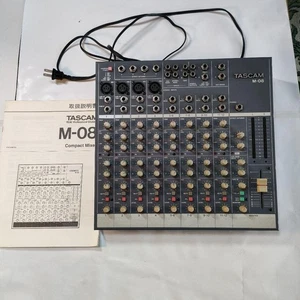 TASCAM M-08 Compact Mixer TEAC Professional Division 12ch AC100V 50/60Hz - Bild 1 von 8
