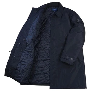 Ralph Lauren Cappotto Imbottito Uomo Casual Blu Navy XL - Foto 1 di 14