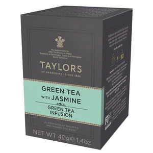 Taylor of Harrogate Tè Verde con Gelsomino, 20 Pezzi (Confezione da 1) - Foto 1 di 4