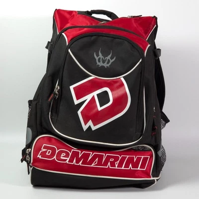 DeMarini 背包 棒球 垒球 快投包 红色 黑色 白色,15 x 20 — 第 1/4 张图片