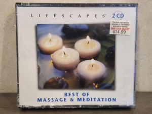 New Lifescapes Best of MASSAGE AND MEDITATION (2 CDs/Relaxation) **See Desc** - Picture 1 of 13