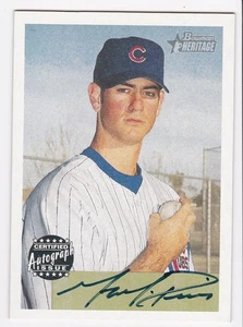 2002 Bowman Heritage Mark Prior Chicago Cubs Autograph Auto Card - Picture 1 of 1