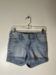 Y2K Vintage Wallflower Mini Denim Shorts Damengröße 3 - Bild 1 von 8