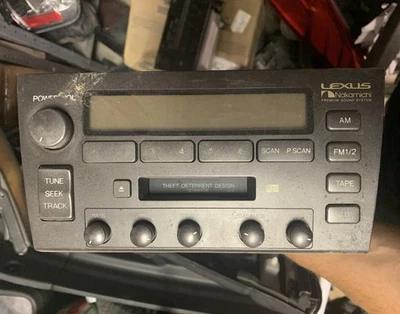 99 00 01 02 Lexus GS300 GS400 GS430 Radio Nakamichi OEM - Image 1 of 3