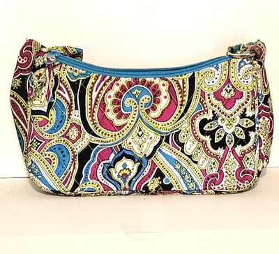 Bolso de Hombro Vera Bradley Zoe Paisley Bow Edición Limitada Foto 1 de 4