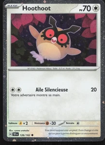 Carte Pokémon Hoothoot 126/162 Holo Forces Temporelles Français - Foto 1 di 2
