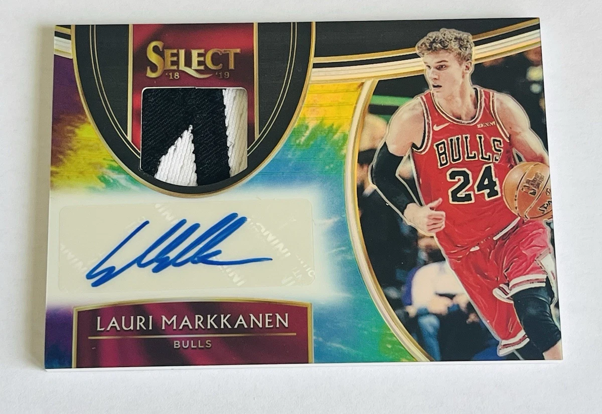 Lauri Markkanen Serial Numbered Basketball Sports Trading Card