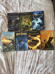 Harry Potter Book Collection In Polish Language, Pre Owned - Picture 1 of 8