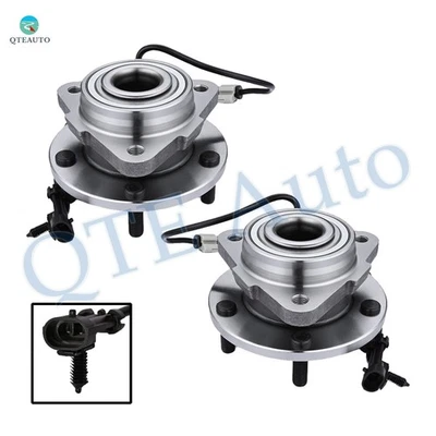 Pair of 2 Front Wheel Hub Bearing Assembly For 1998-2005 Chevrolet Blazer RWD - Image 1 of 4
