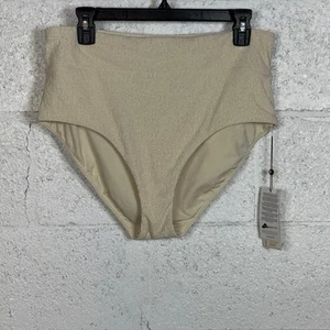 Pantalones de baño CALIA para mujer banda ancha tiro alto arena ligera grandes - Imagen 1 de 7