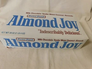 1960s Candy Box Peter Paul Almond Joy Mercantile Store Vintage - Picture 1 of 10