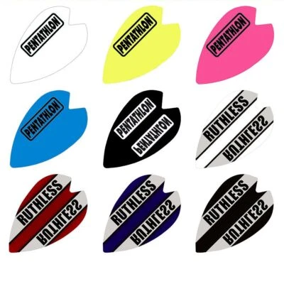12 PROFIDART Dart Flights Flys Flügel Flyer Retro Mini XS 353 Pentathlon 100 my