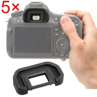 5pcs EB Rubber Eyecup Eyepiece Viewfinder Fit For Canon EOS 5D2 60d 60Da 6D 70D - Image 1 of 4