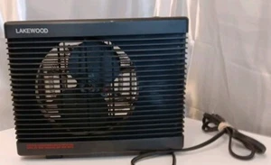 Vintage Lakewood Portable Electric Heater Fan Model 711 Works Tested! - Picture 1 of 4