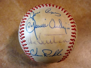 1981 HOUSTON ASTROS TEAM SUTTON HOWE CRUZ NIEKRO 17 SIGNED AUTOGRAPHED BALL PSA - Picture 1 of 7