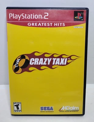 Crazy Taxi (Sony PlayStation 2, 2002) Complete - Image 1 of 4