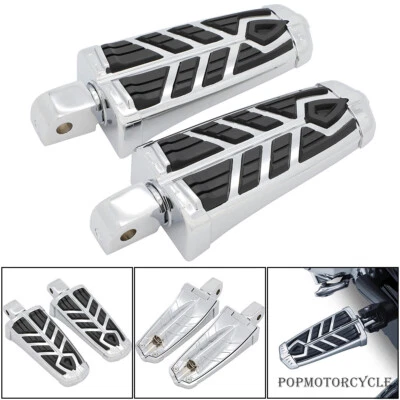 Rear Foot Pegs Rests For Honda Shadow Ace Aero Spirit Phantom 750 1100 RS VLX600 Foto 1 de 4