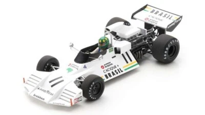MODELLINO AUTO F1 STATICO SPARK BRABHAM BT42 WILSON FITTIPALDI 1973 1/18 - Immagine 1 di 4