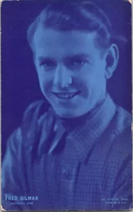 Tarjeta postal Fred Gilman años 30-40 Western Cowboy Star Arcade W1 - Imagen 1 de 2