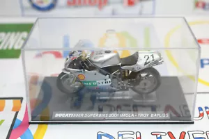 Ducati 996R Superbike 2001 Imola - Troy Bayliss Diecast Model Motorbike - Picture 1 of 7